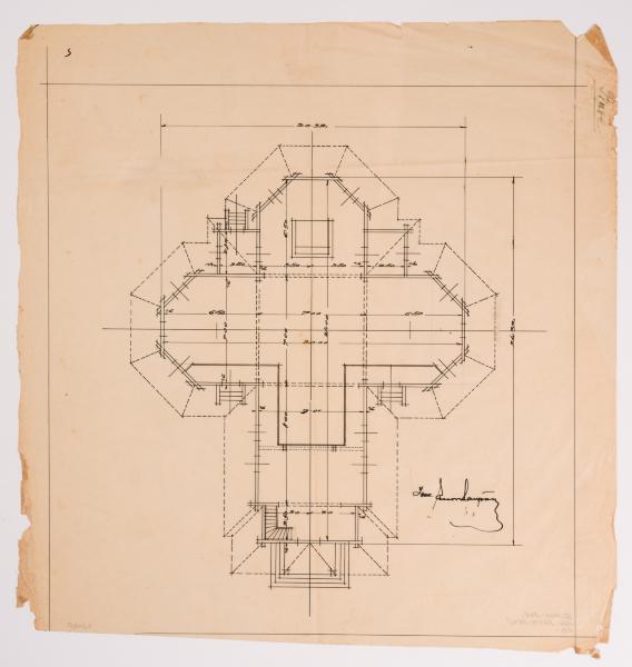 / Project of the Church in Ripne / 1