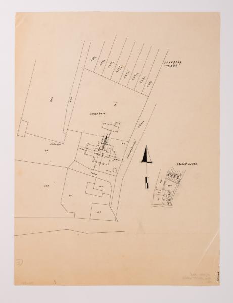 / Site Plan of the Church in Urman / 1