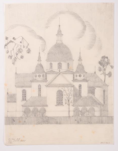 / Project of an Unidentified Church / 2