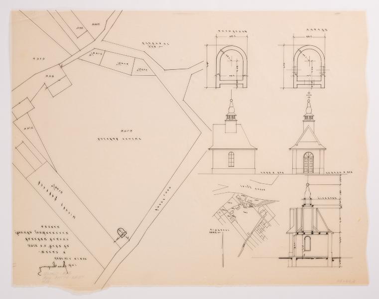 / Project of the Roadside Chapel in Stryi / 2