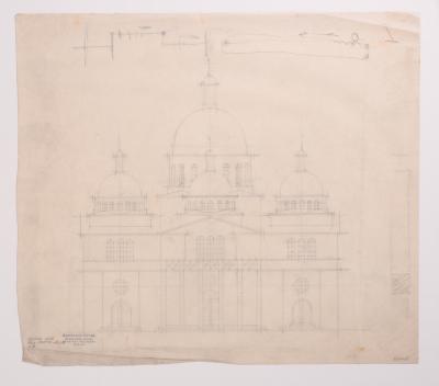 / Facade of an Unidentified Five-Domed Church / 2