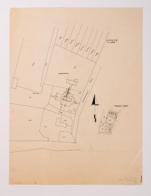 / Site Plan of the Church in Urman / — Yevhen Nahirnyi