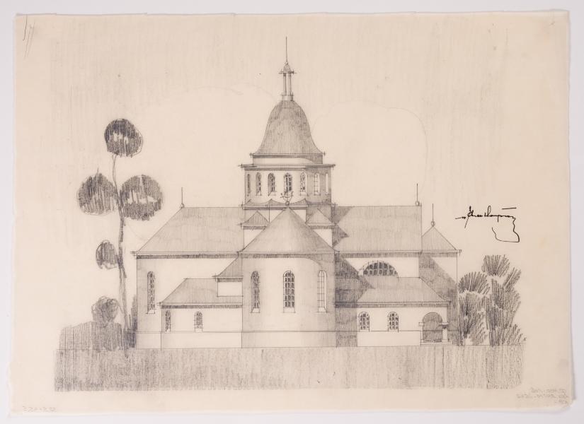 / Project of an Unidentified Church / 1