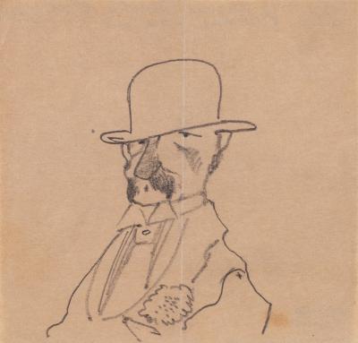 Man with a Flower in the Buttonhole — Yaroslava Muzyka
