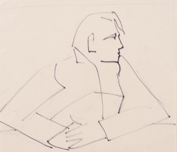 Male Half-Figure 1