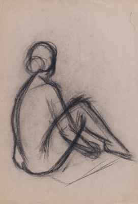 Nude Act. Double-Sided Image — Yaroslava Muzyka