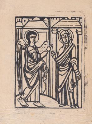 Annunciation — Mykola Fediuk