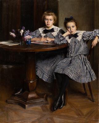Artist's Daughters — Aleksander Augustynowicz