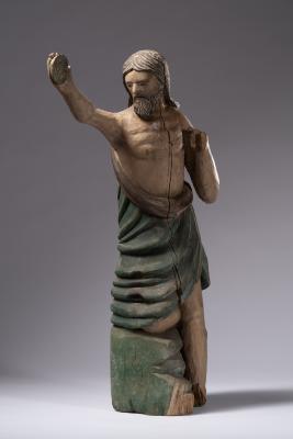 John the Baptist — unknown folk sculptor