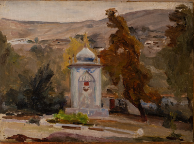 Bakhchysarai. Fountain inside the Khan's Palace — Jan Ciaglinski
