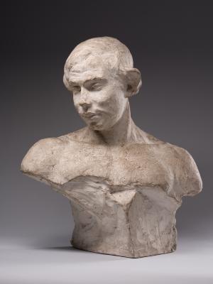 Bust of a Man — Kazimiera Malaczynska-Pajzderska