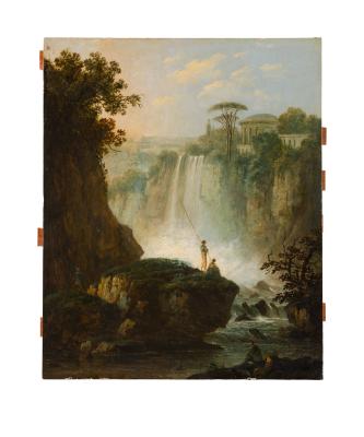 Waterfall in Tivoli — Jacob Philipp Hackert