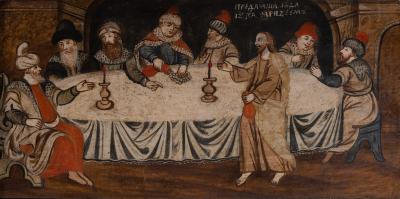"The Passion of Christ" Iconostasis: The Last Supper, The Bargain of Judas, The Kiss of Judas, Christ Before Annas 2