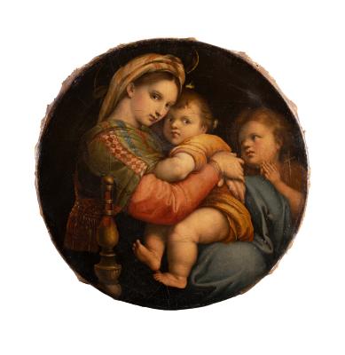 Madonna of the Chair — unknown (Copy after Rafael Santi)