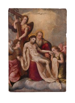 Holy Trinity (Pieta) — unknown (German School)