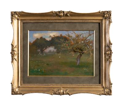 Garden with an Apple Tree 2