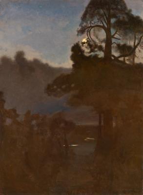 Moonlit Night — Jozef Chelmonski