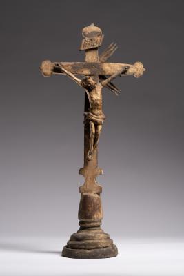 Altar Crucifix — unknown folk sculptor