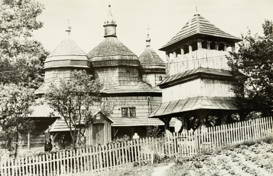 Wooden Church with a Bell Tower