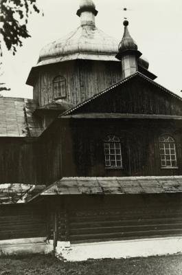 Wooden Church of the Blessed Virgin Mary with a Bell Tower — unknown