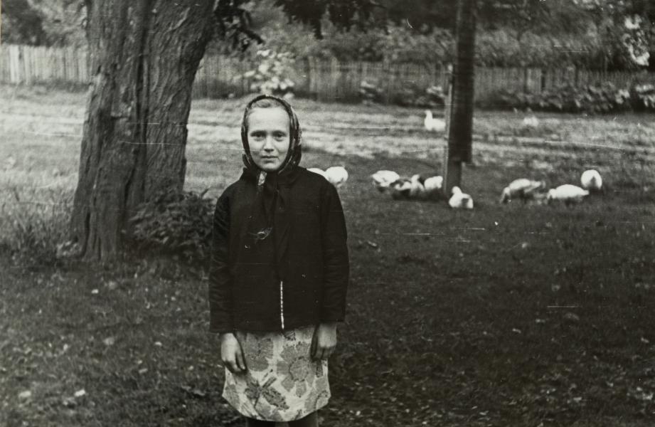 Portrait of a Girl in a Garden