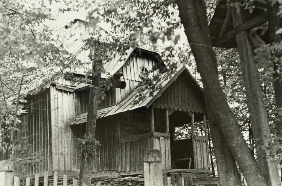 Wooden Church (Part of the Facade)