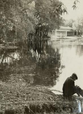 Man Fishing — unknown
