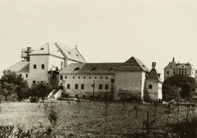 Capuchin Monastery in the Process of Reconstruction — unknown