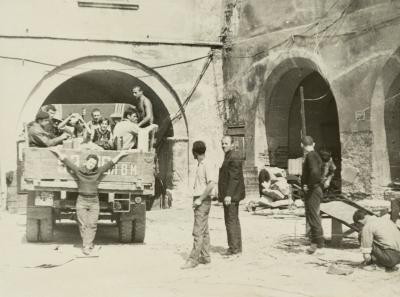 Repair Work on the Territory of the Olesko Castle — unknown