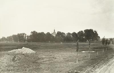 Landscape with St. George's Monastery on the Cossack Graves — unknown