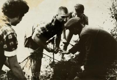 Men with a Hoop Net — unknown