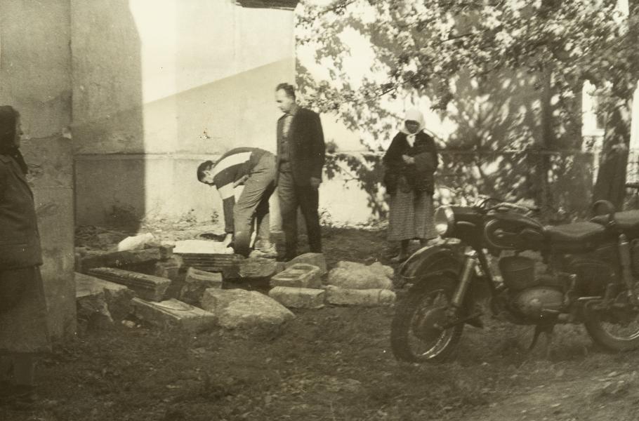 Volodymyr Ovsiichuk and Borys Voznytskyi During a Field Expedition