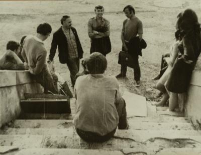 Volodymyr Ovsiichuk with Students — unknown