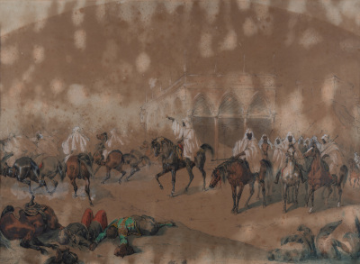Arab Cavalry — Artur Grottger