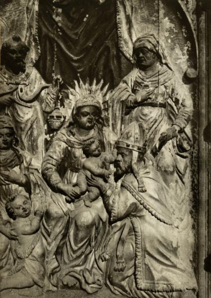 Fragment of the "Holy Family" Relief from the Side Altar