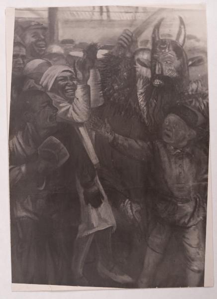 Mykhailo Lezviiev. Holiday in Akbash