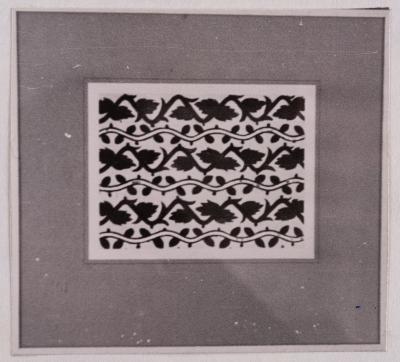 Sketch of the Ornament — unknown