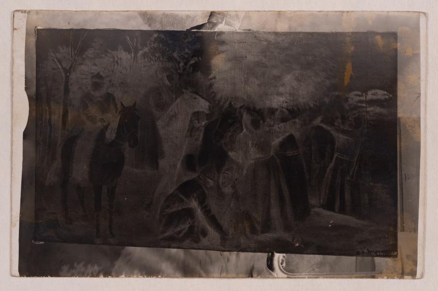 Red Army Soldiers in the Forest