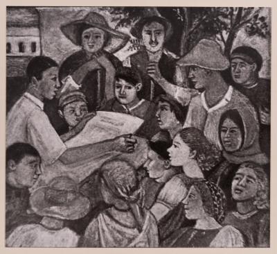 Antonina Ivanova. Campaigner in the Countryside — unknown