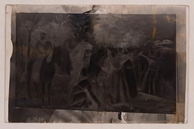 Red Army Soldiers in the Forest — unknown