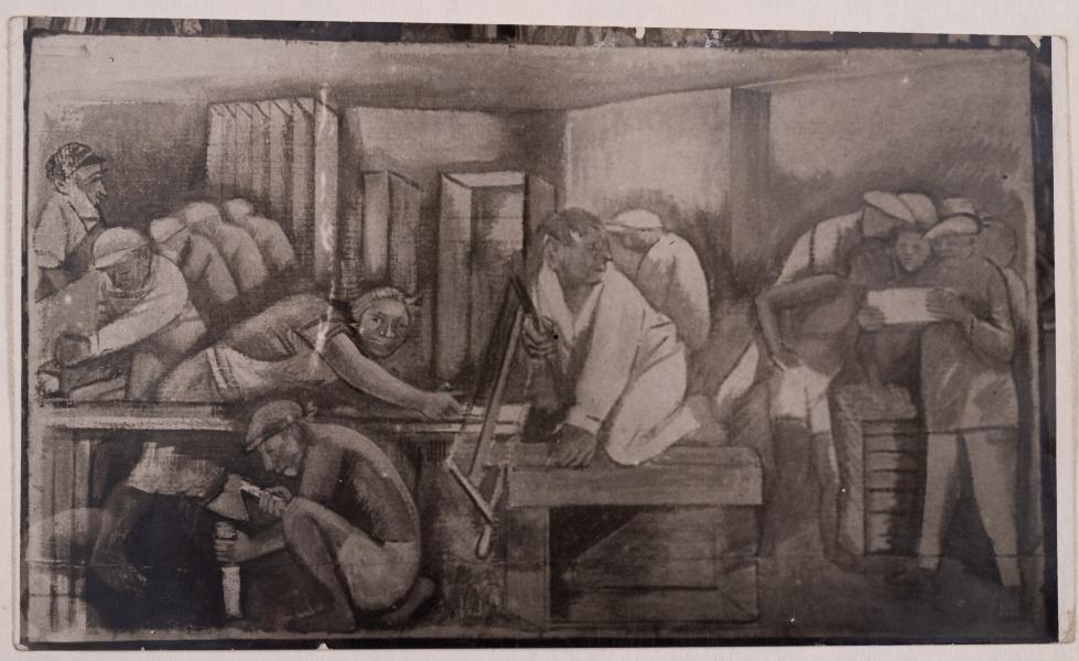Carpentry Team of Homeless People