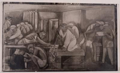 Carpentry Team of Homeless People — unknown