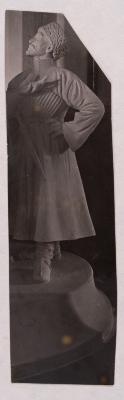 Mykhailo Lezviiev. Man from the "Collective Farmers" Sculptural Group — unknown