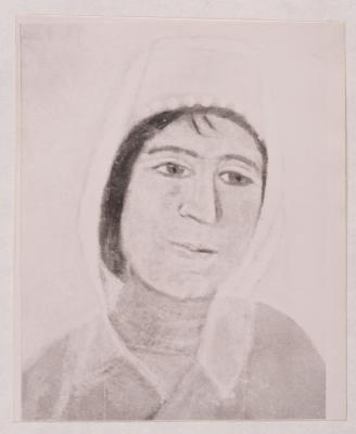 Antonina Ivanova. Female Portrait (Highlander) — unknown