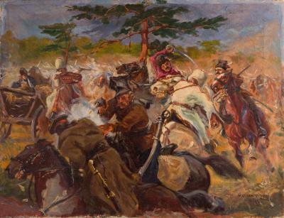 Битва під Пекошувим — Мар'ян Рибковський