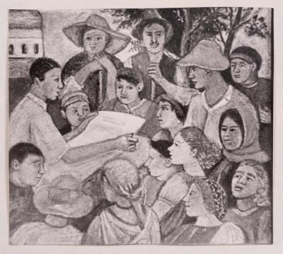 Antonina Ivanova. Campaigner in the Countryside — unknown