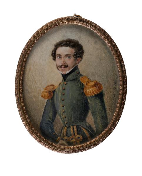 Male Portrait in an Officer's Uniform 1