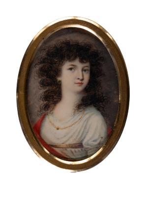 Female Portrait (Wife of Jozef Zawadzki) — Rudolph Signeus Near